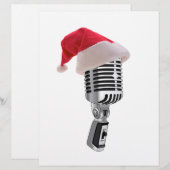 santa microphone (Front/Back)