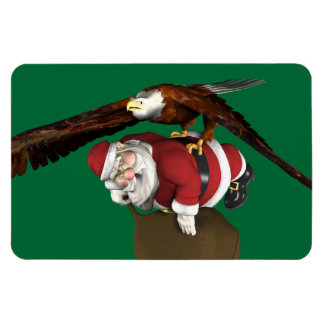 Santa Might Come A Bit Later Magnet