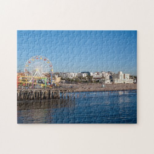 Santa Monic Pier California Jigsaw Puzzle