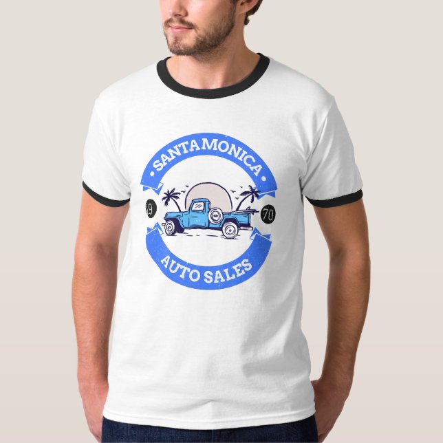 Santa Monica Auto Sales T-Shirt (Front)