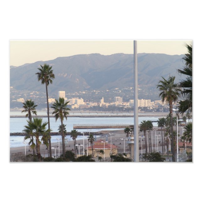 Santa Monica Bay Photo Print (Front)