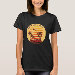Santa monica beach aloha summer T-Shirt