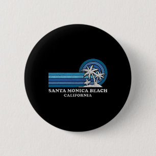 Santa Monica Beach California Family Summer Vacati Button