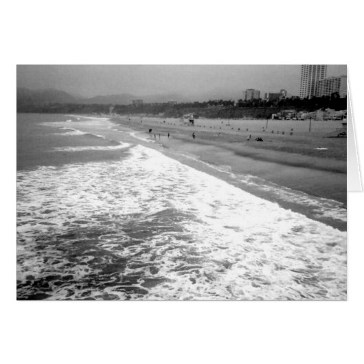 Santa Monica Beach Cards (Front Horizontal)