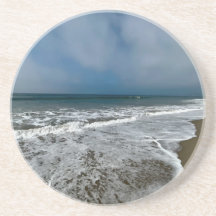 Santa Monica Beach in the fall.