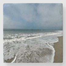 Santa Monica Beach in the fall.