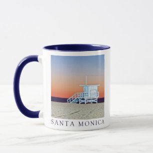 Santa Monica Beach Los Angeles, California Mug