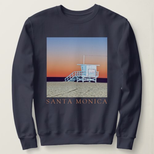 Santa Monica Beach  Los Angeles California Sweatshirt