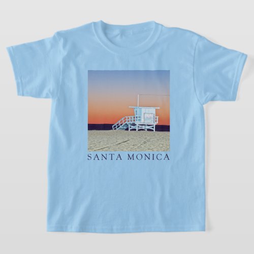 Santa Monica Beach  Los Angeles California T_Shirt