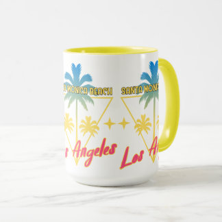 Santa Monica Beach Los Angles Mug
