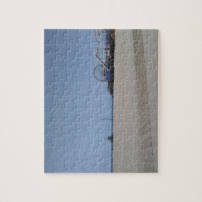 Santa Monica Beach Puzzle (Vertical)