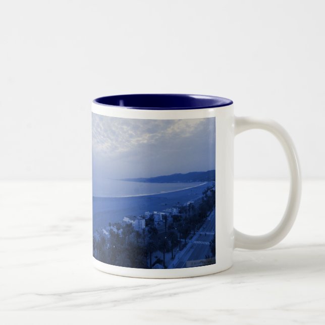 SANTA MONICA BLUE MUG (Right)