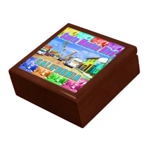 "Santa Monica Blvd 3" Giftbox Jewelry Box