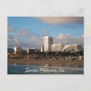 Santa Monica, Ca. Postcard