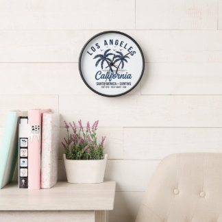 santa monica california decor clocks 