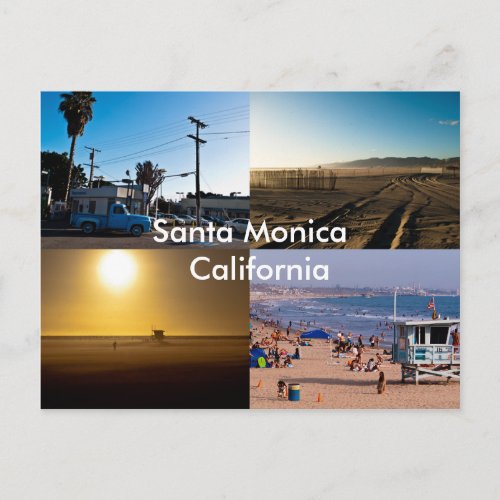 Santa Monica _ California Postcard