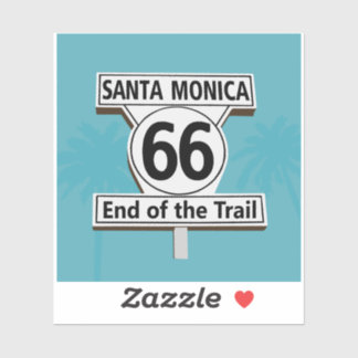 Santa Monica California Sticker