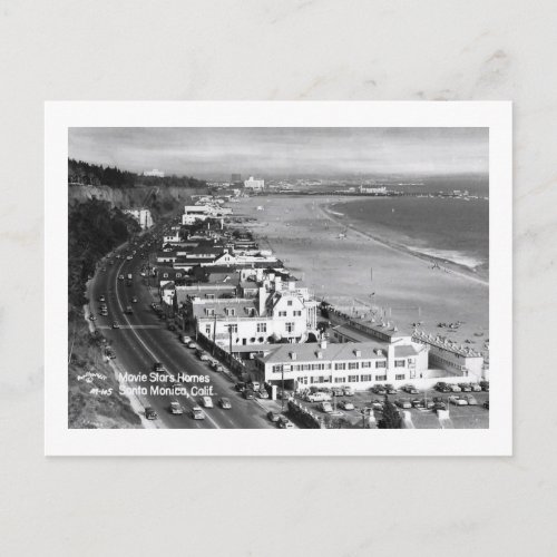 Santa Monica California Vintage Postcard