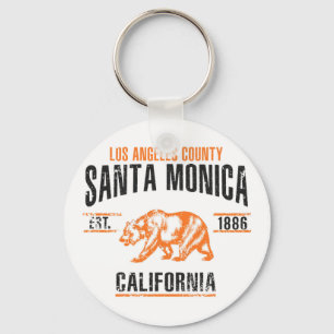 Santa Monica Keychain