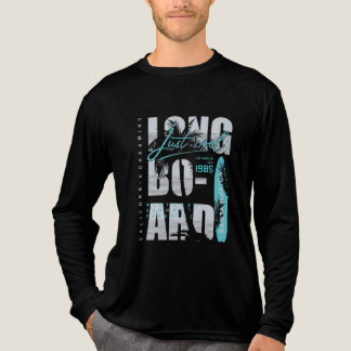 Santa Monica Longboard Tri-blend Long Sleeve shirt
