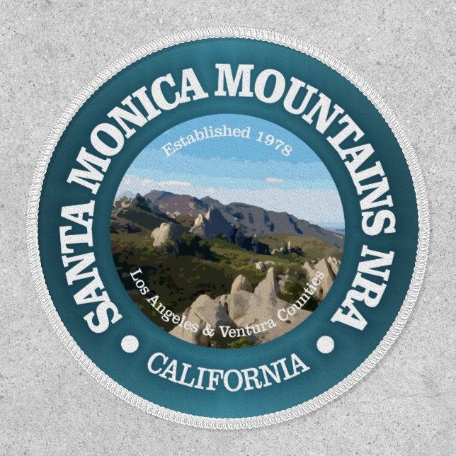 Santa Monica Mountains NRA  Patch (Front)