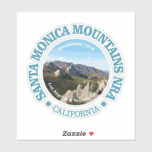 Santa Monica Mountains NRA Sticker