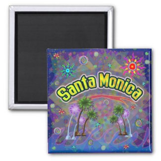 Santa Monica Noble Voyage Magnet