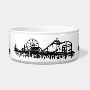 Santa Monica Pier California Cali Ferris Wheel Bowl