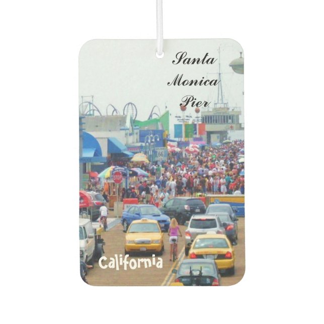 SANTA MONICA PIER, CALIFORNIA case Air Freshener (Front)