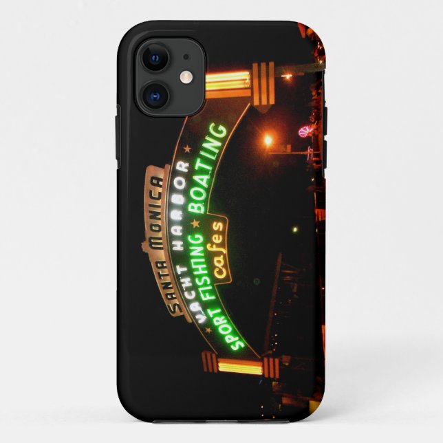 Santa Monica Pier Case-Mate iPhone Case (Back)