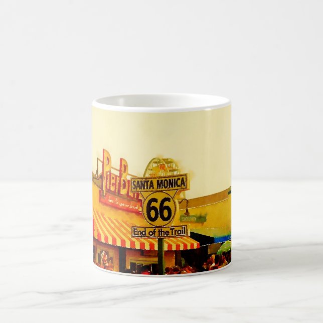 Santa Monica Pier Coffee Mug (Center)