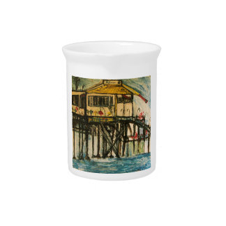 SANTA MONICA PIER DRINK PITCHER