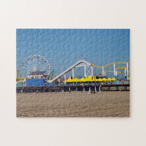 Santa Monica Pier Ferris Wheel Jigsaw Puzzle