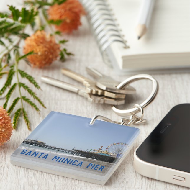 Santa Monica Pier Keychain (Front Right)