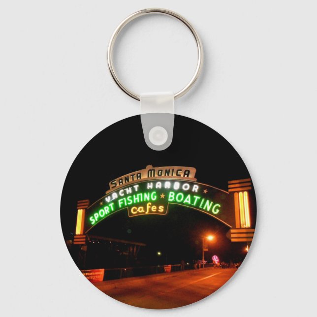 Santa Monica Pier Keychain (Front)