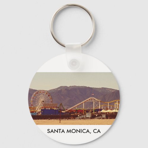 Santa Monica Pier _ Keychain 01