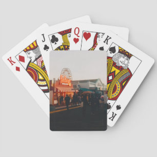 Santa Monica Pier, Los Angeles, California Poker Cards