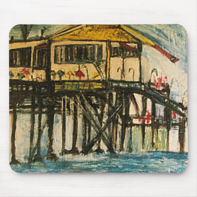 SANTA MONICA PIER MOUSE PAD (Front)