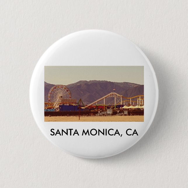 Santa Monica Pier - Pin (Front)