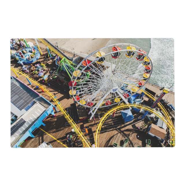 Santa Monica Pier Placemat (Front)
