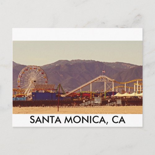 Santa Monica Pier _ Post Card
