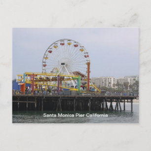 Santa Monica Pier Postcard