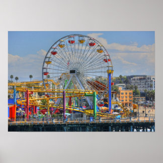 Santa Monica Pier Poster