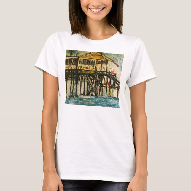 SANTA MONICA PIER T-Shirt (Front)