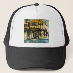 SANTA MONICA PIER TRUCKER HAT