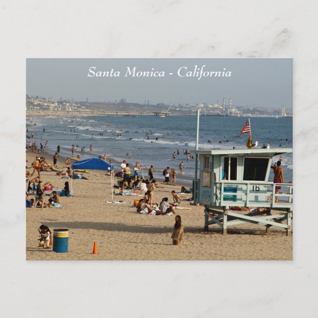 Santa Monica Postcard (Front)