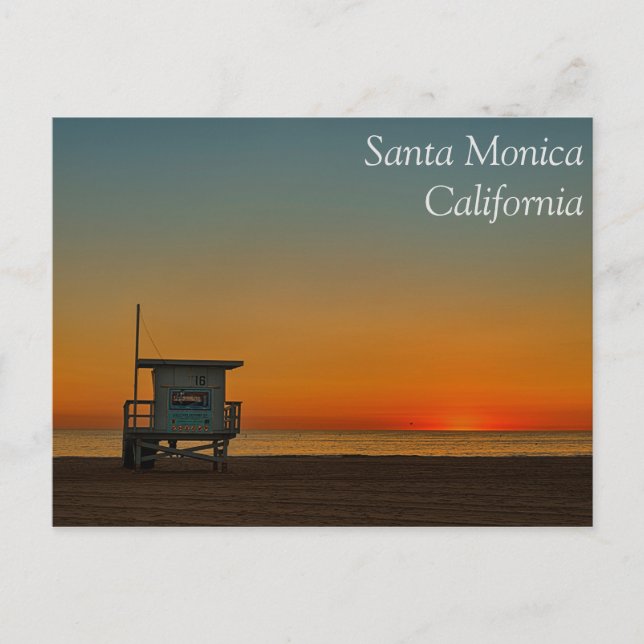 Santa Monica Postcard (Front)