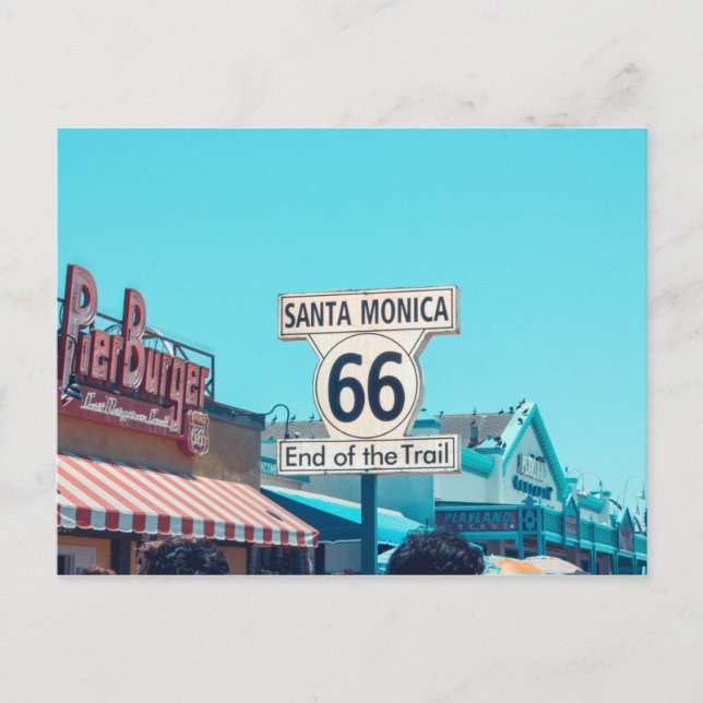 Santa Monica Postcard (Front)