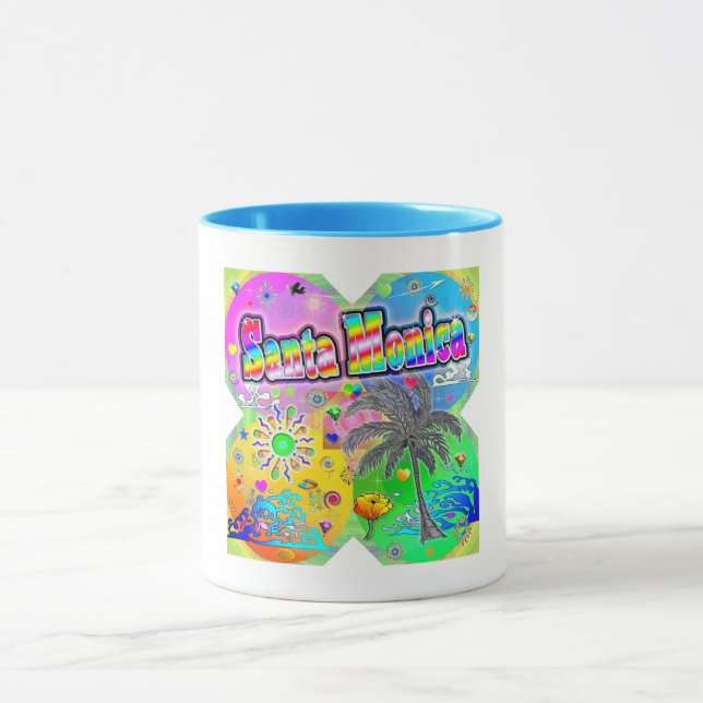 Santa Monica Quadro Seasons Mug (Center)