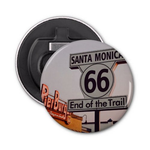 Santa Monica Route 66 California Bottle Opener